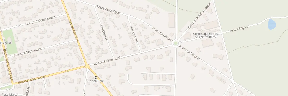 Plan du 53 Rue Faisan Dore à Sucy-en-Brie