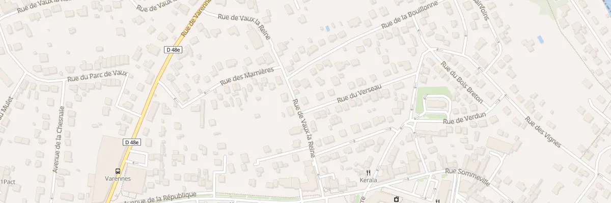Plan du 22 Rue du Verseau à Combs-la-Ville
