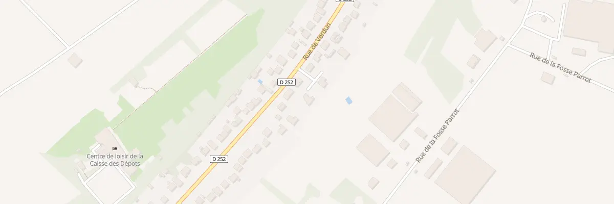 Plan du 2 All Charles Boullet à Mandres-les-Roses