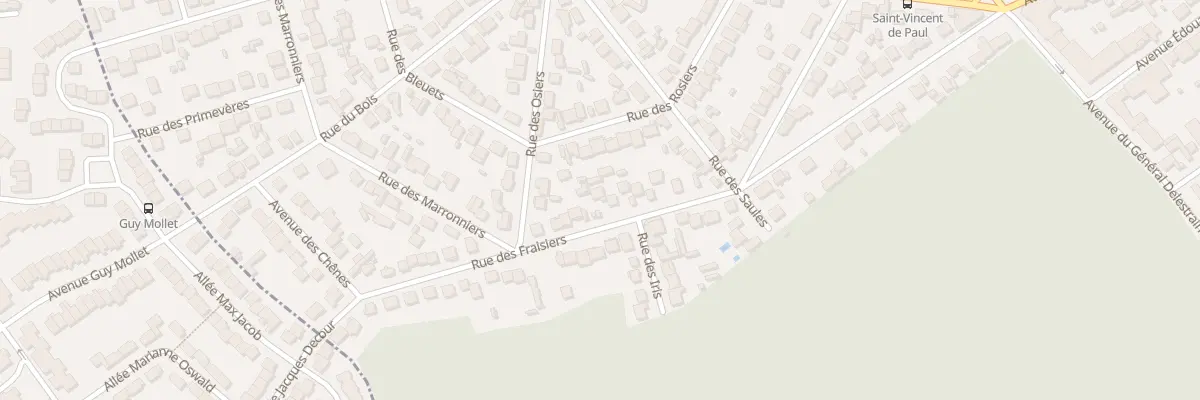 Plan du 42 Rue des Fraisiers à Villepinte