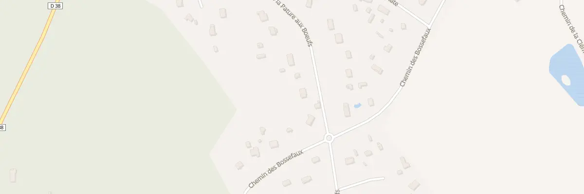 Plan du 24 Rue de la Pâture aux Boeufs à Chailly-en-Gâtinais