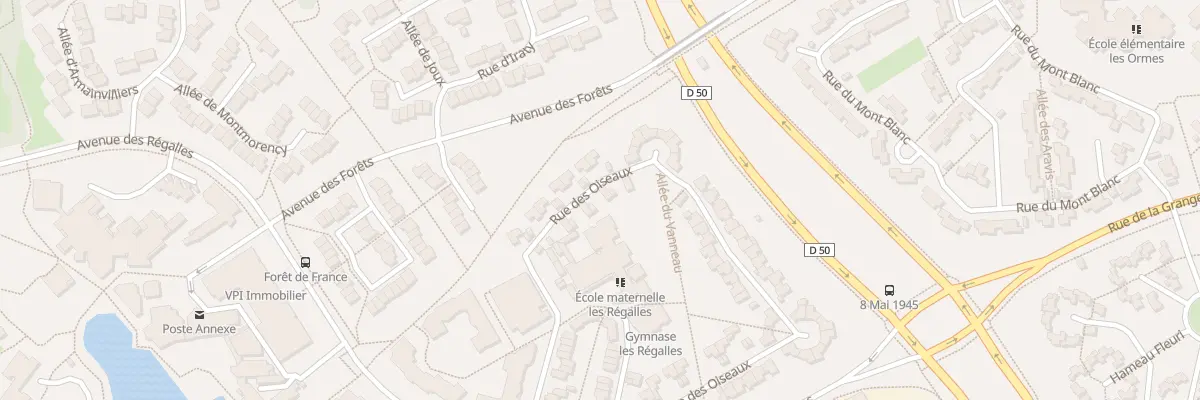 Plan du 41 Rue des Oiseaux à Savigny-le-Temple