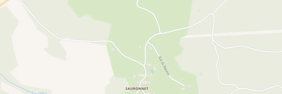 Plan du 19 Sauronnet à Antignac