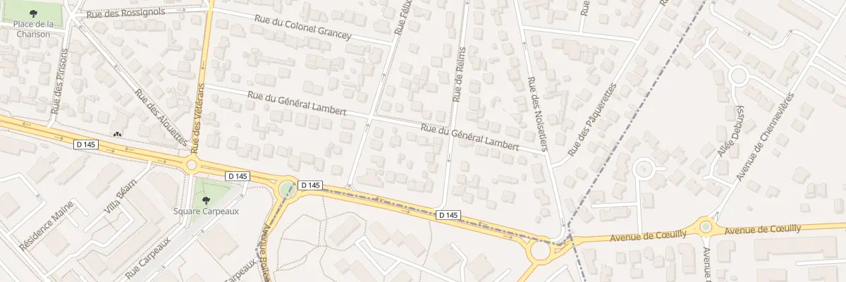 Plan du 30 Rue du Général Lambert à Champigny-sur-Marne