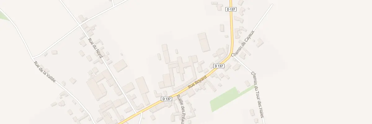 Plan du 5117 Rue Boyard à Mézières-en-Santerre