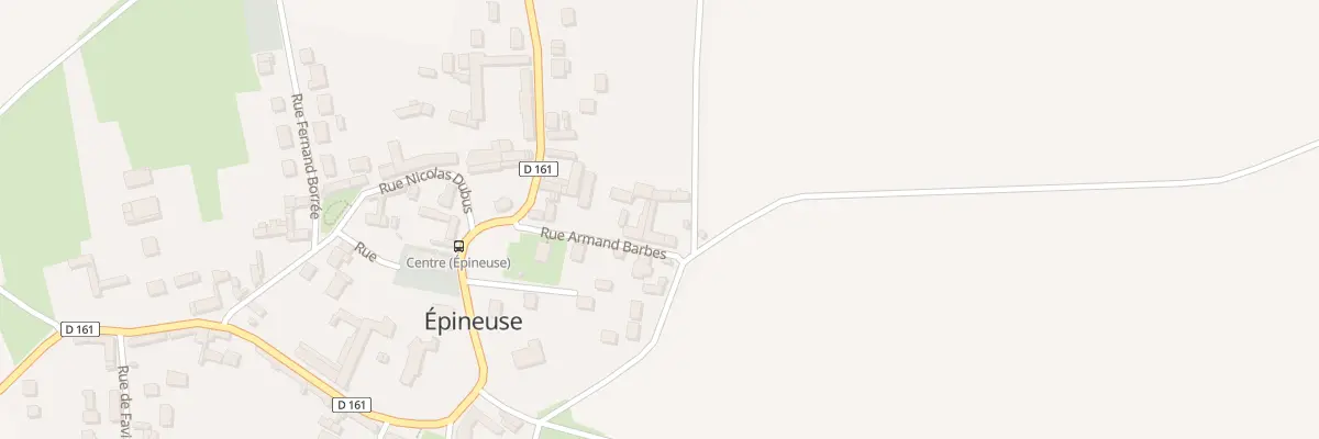 Plan du 9 Rue Armand Barbès à Épineuse