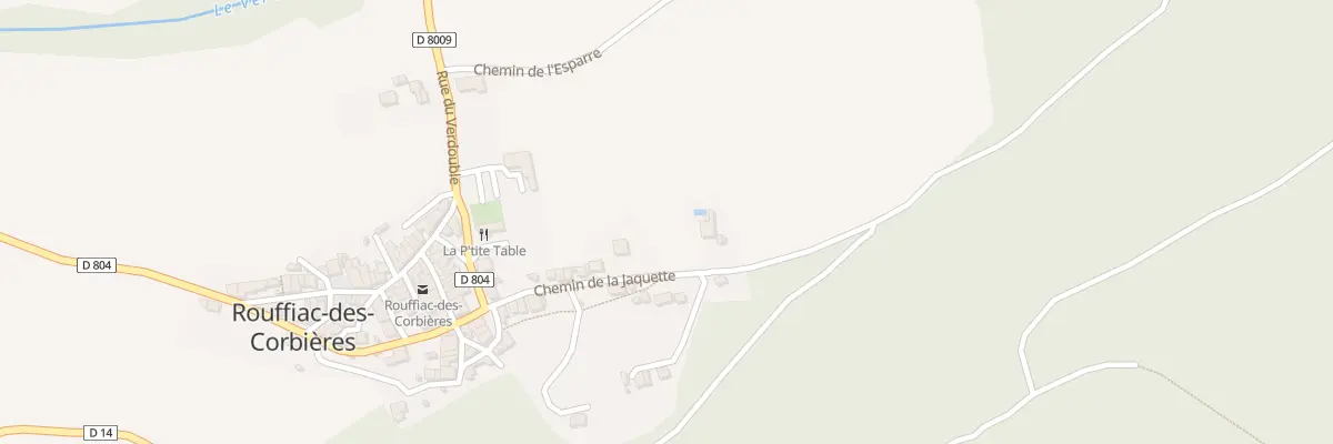Plan du 19 Che de la Jaquete à Rouffiac-des-Corbières