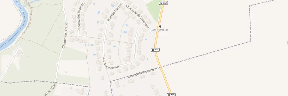 Plan du 38A Rue des Pierreux à Périgny