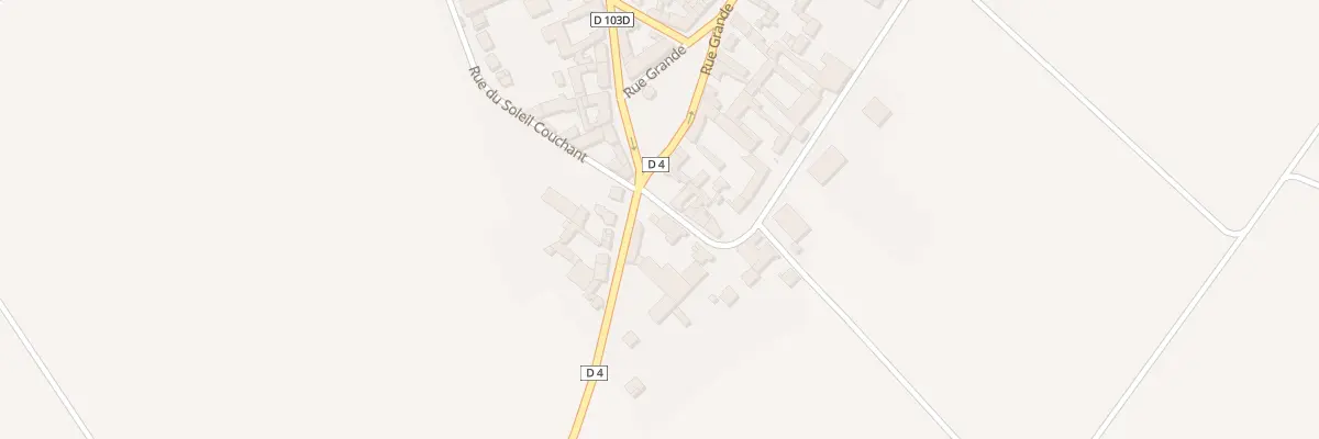 Plan du 2 Rue de Chateau Landon à Guercheville