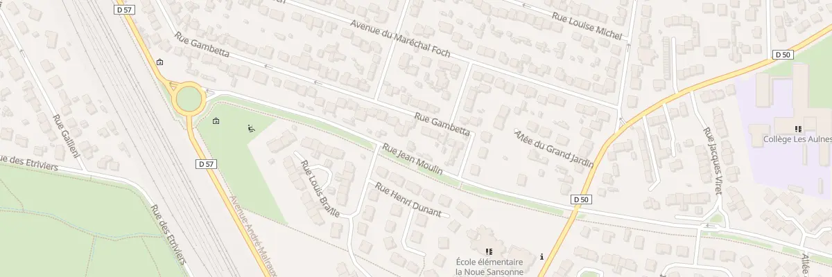 Plan du 72 Rue Gambetta à Combs-la-Ville