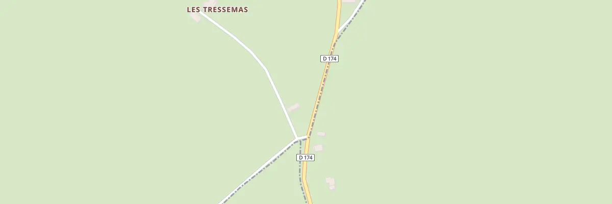 Plan du 2 All de la Loge des Tressemas à Arpheuilles