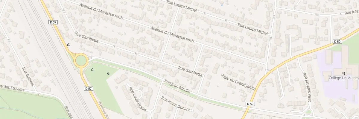 Plan du 49 Rue Gambetta à Combs-la-Ville