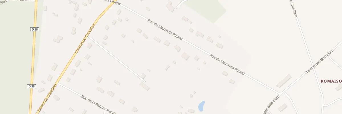 Plan du 16 Che du Marchais Pinard à Chailly-en-Gâtinais