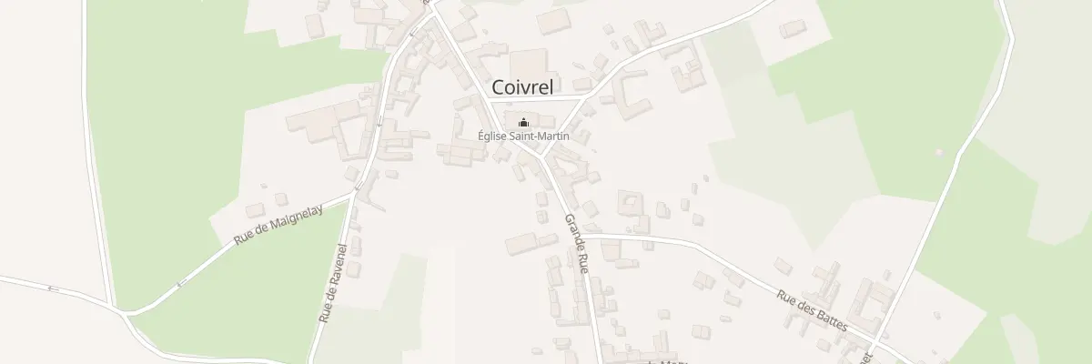 Plan du 38 Gr Grande Rue à Coivrel