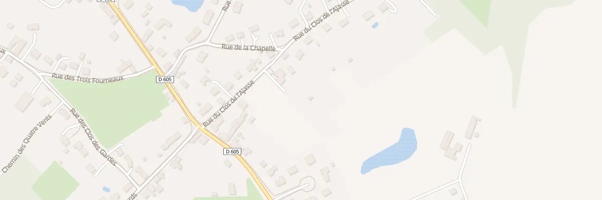 Plan du 16 Rue du Clos de l’Ajasse à Domérat