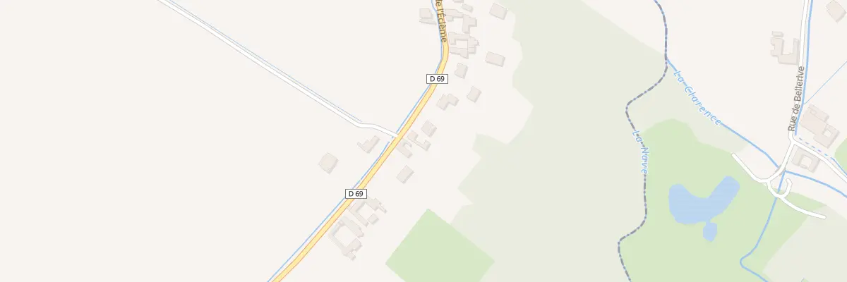 Plan du 2069 Rue de l’Eclème à Robecq