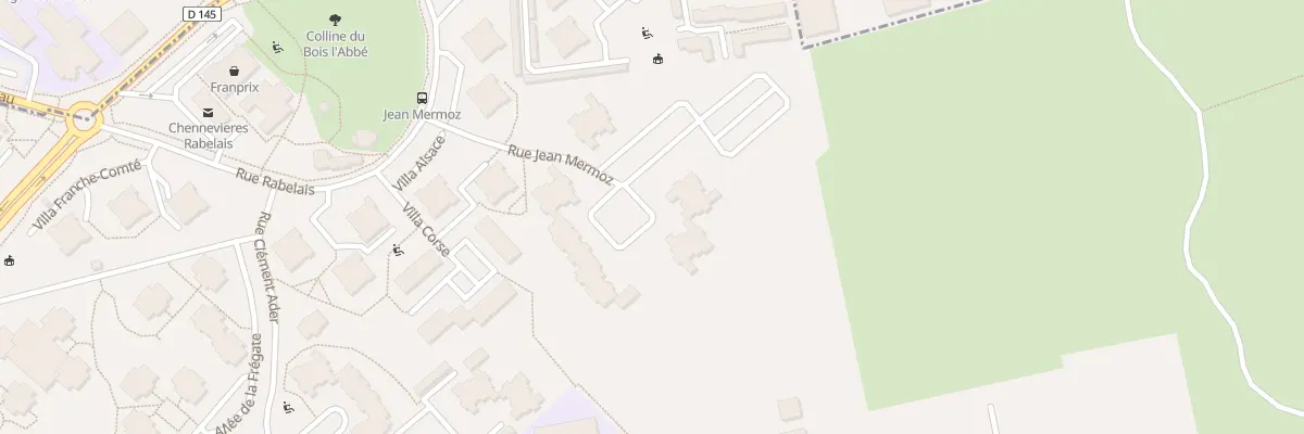 Plan du 5 Rue Jean Mermoz à Chennevières-sur-Marne