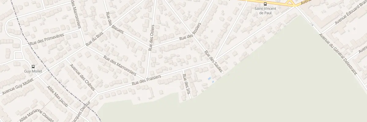 Plan du 36 Rue des Fraisiers à Villepinte
