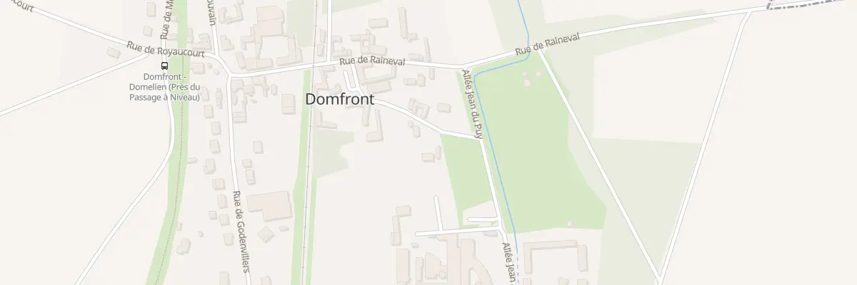 Plan du 6 Rue de l’Eglise à Domfront