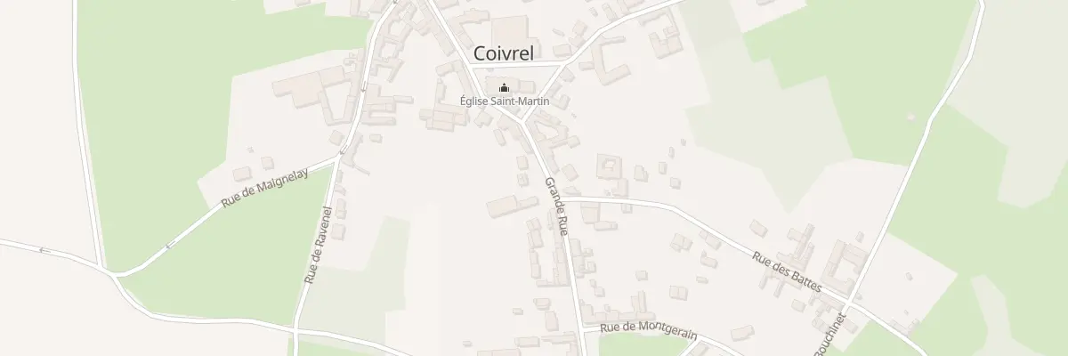 Plan du 42 Gr Grande Rue à Coivrel