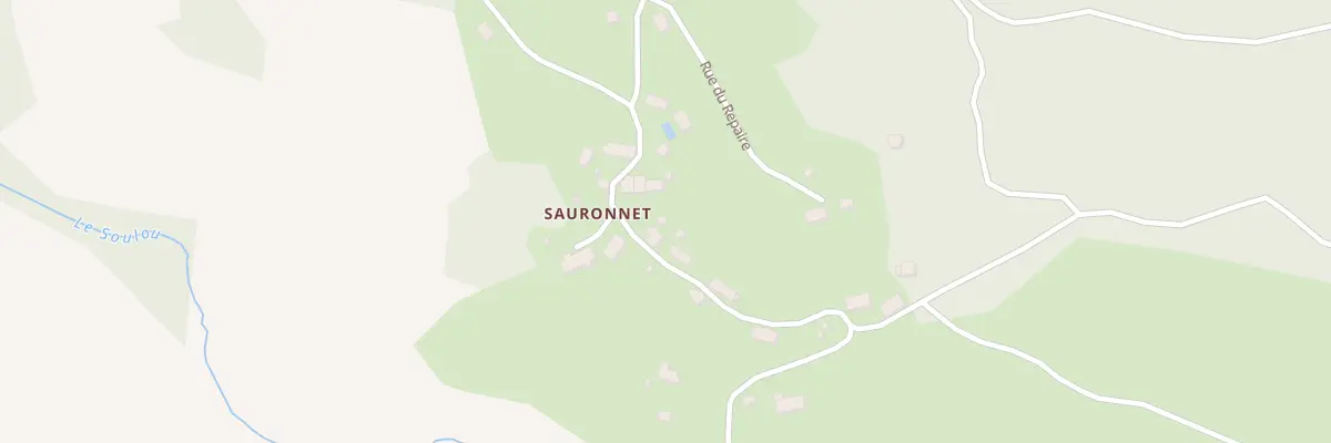Plan du 16 Sauronnet à Antignac