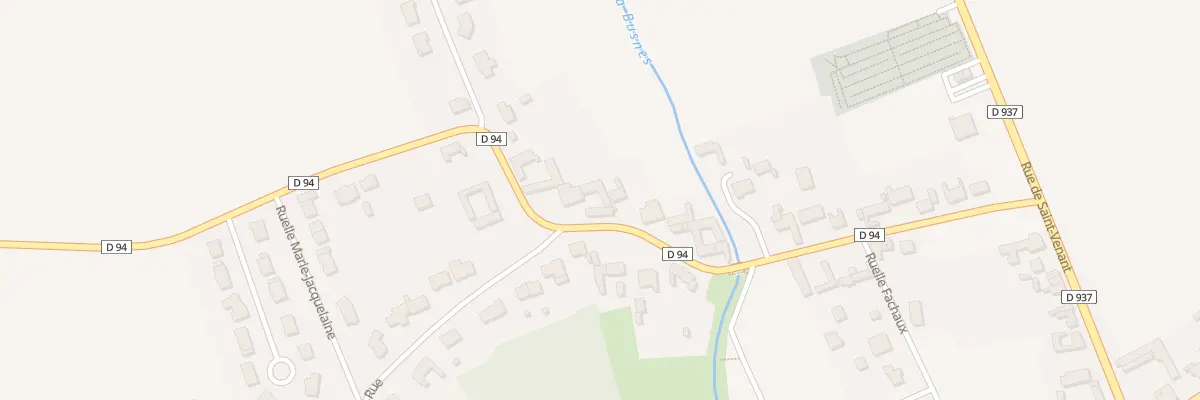 Plan du 334 Rue de la Brasserie à Robecq