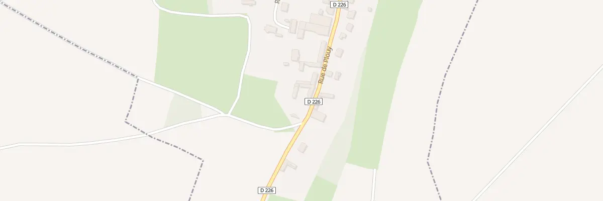 Plan du 5019 Rue de Plouy à Bresle