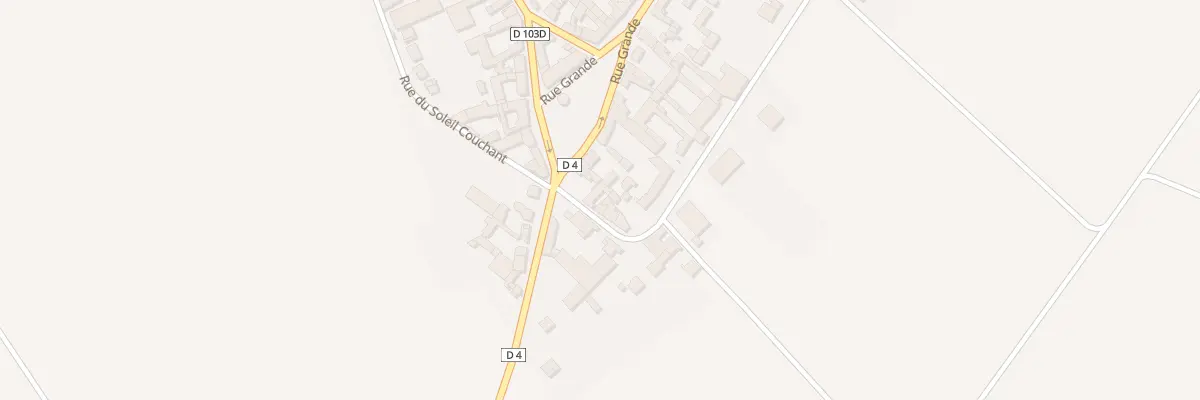 Plan du 1 Rue de Chateau Landon à Guercheville