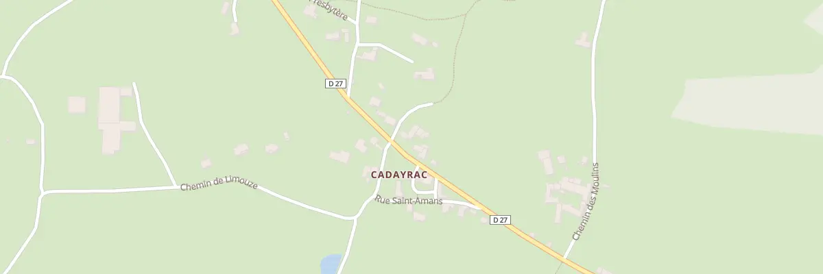 Plan du 5586 Cadayrac à Salles-la-Source
