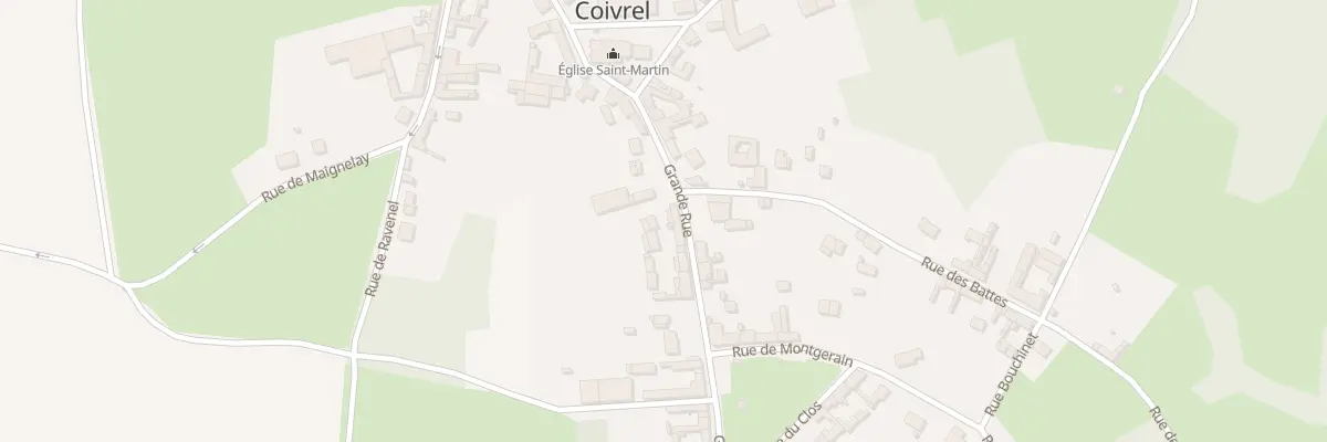 Plan du 44 Gr Grande Rue à Coivrel