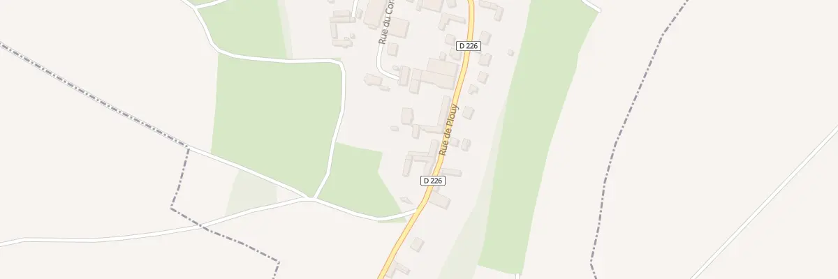 Plan du 5018 Rue de Plouy à Bresle