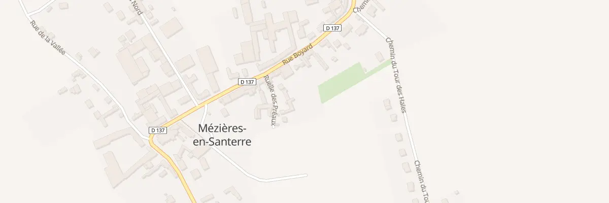 Plan du 3 Rle des Préaux à Mézières-en-Santerre