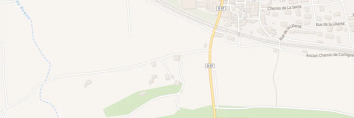 Plan du 1B Che de Mayrac à Capendu