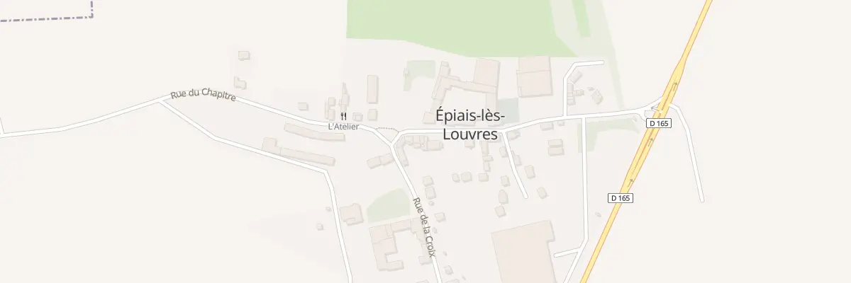 Plan du 6 Rue du Manoir à Épiais-lès-Louvres