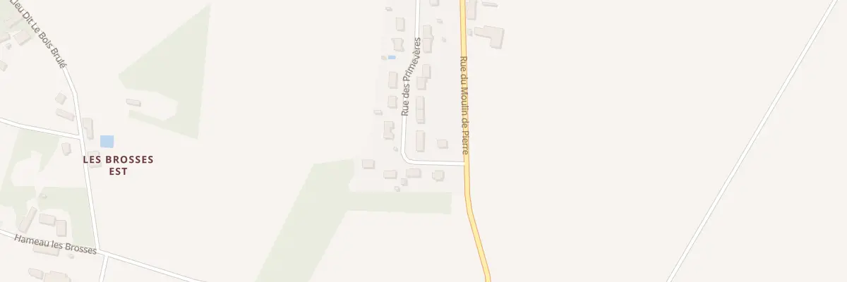 Plan du 18 Rue des Primeveres à Villemoutiers