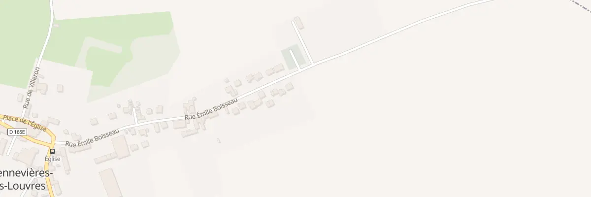 Plan du 42 Rue Emile Boisseau à Chennevières-lès-Louvres