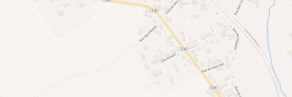 Plan du 19T Rte d’Ailly à Montdidier