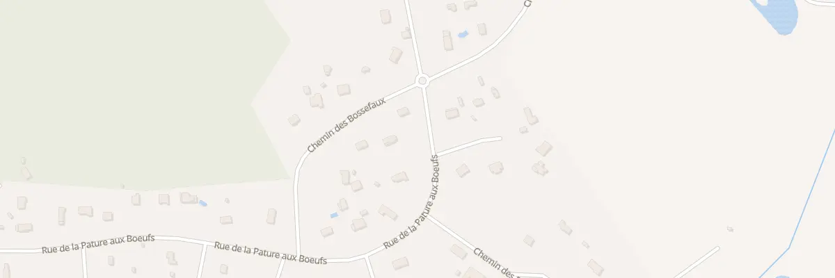 Plan du 28 Rue de la Pâture aux Boeufs à Chailly-en-Gâtinais