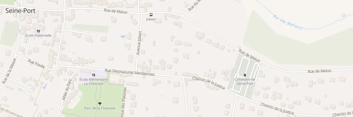 Plan du 37 Rue Desmazures Mentienne à Seine-Port