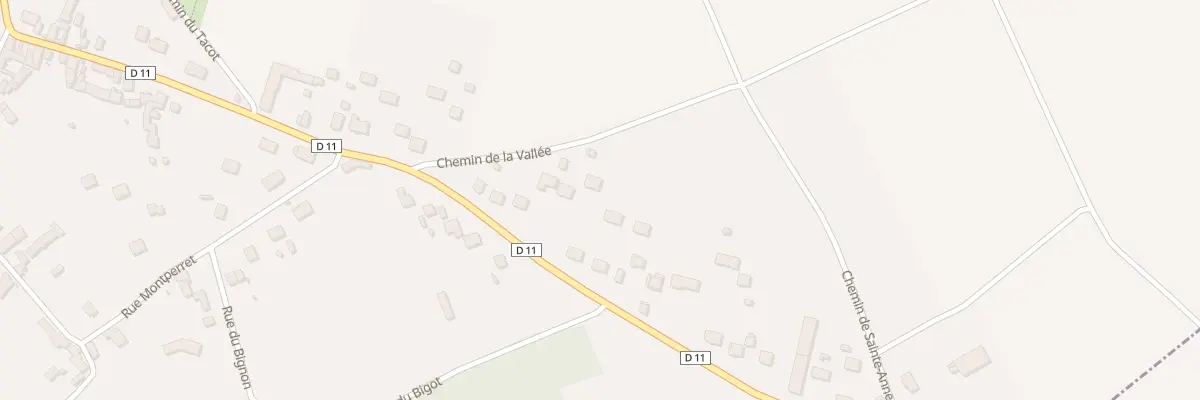 Plan du 13 Rue de la Foret à Fleury-en-Bière
