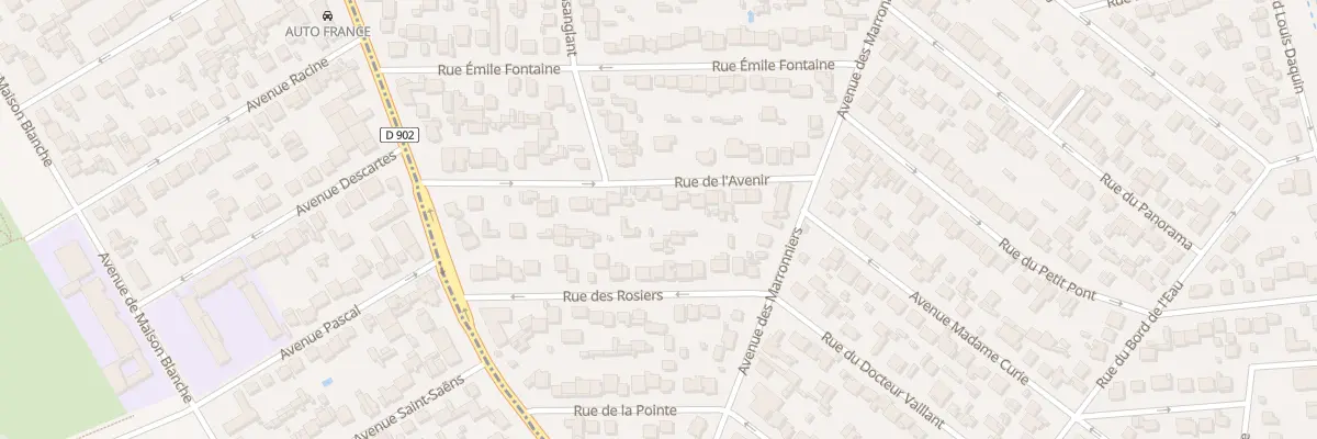 Plan du 15 Rue de l’Avenir à Gagny