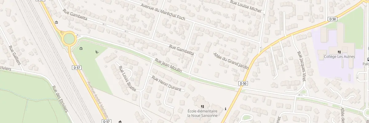 Plan du 80 Rue Gambetta à Combs-la-Ville
