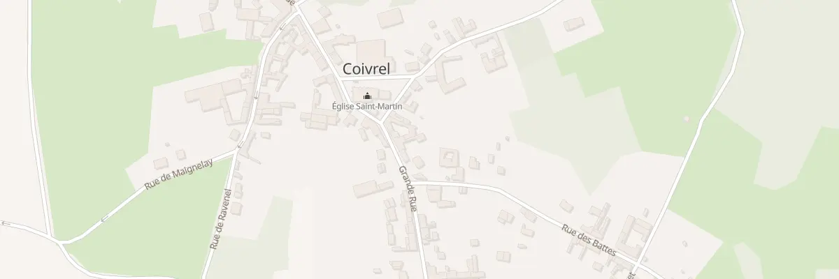 Plan du 39 Gr Grande Rue à Coivrel