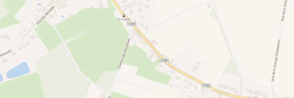 Plan du 90 Rue du Doc Chalais à Domérat