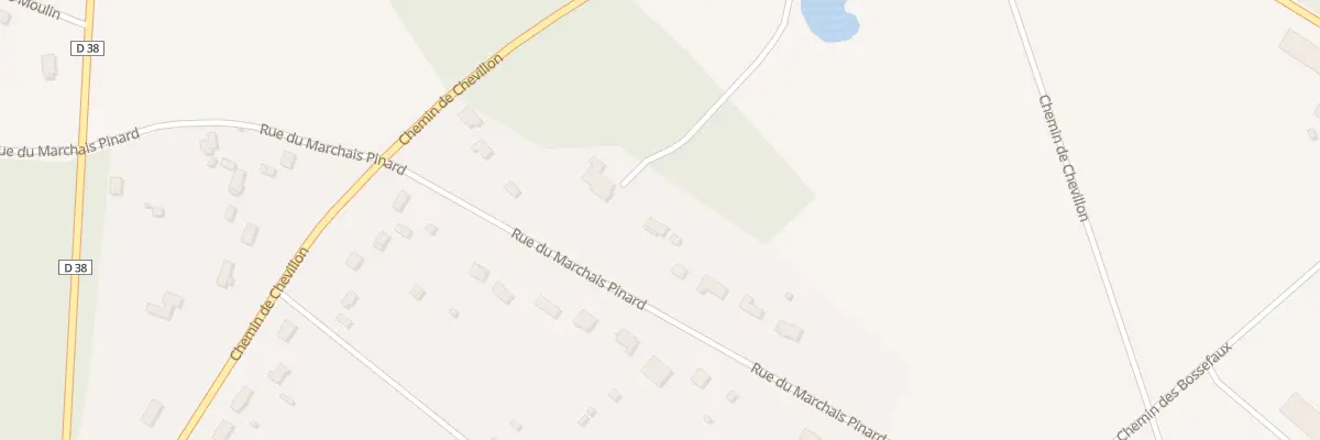 Plan du 11 Che du Marchais Pinard à Chailly-en-Gâtinais