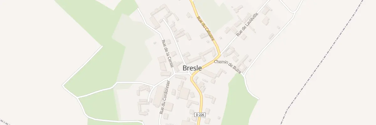 Plan du 5001 Pl La Place à Bresle