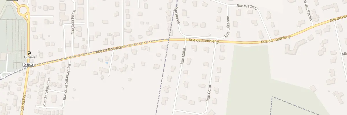 Plan du 4 Rue Millet à Boissise-le-Roi