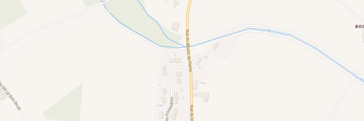 Plan du 1 Rue des Primeveres à Villemoutiers