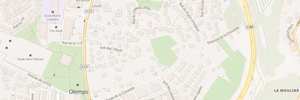 Plan du 5614 Rue des Tilleuls à Olemps
