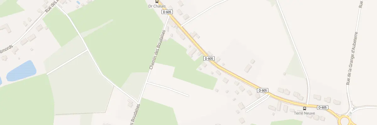 Plan du 92 Rue du Doc Chalais à Domérat